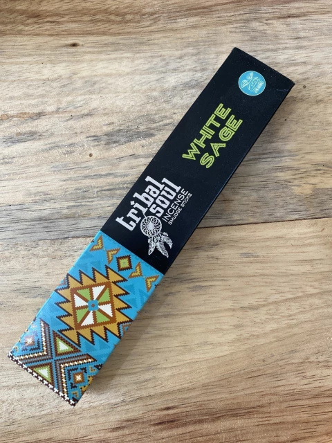 Incenso Tribal Soul Sálvia Branca