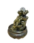 Fonte Pequena em Resina Ganesha Dourado - comprar online