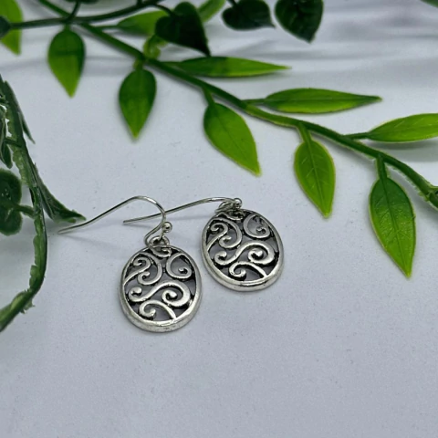 Brinco Boho Chic Mosaico Vazado