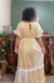 Vestido Boho Chic - Bege / Off White - comprar online