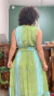 Vestido Indiano Verde/Azul na internet