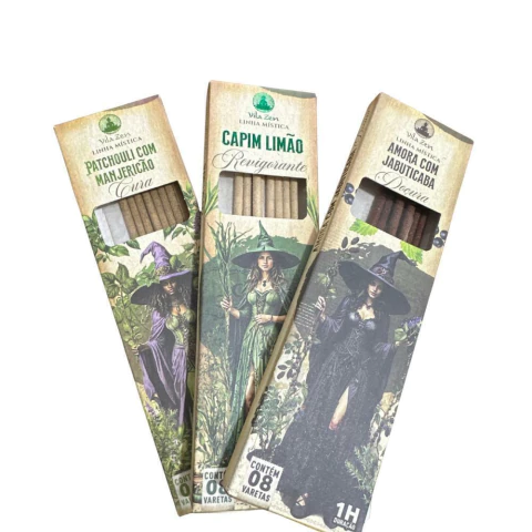 Kit Incenso Bruxa - Vila Zen