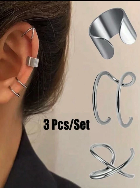 Conjunto Clipes Para Orelha