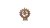 Shiva na Roda de Fogo Com Cristais - comprar online