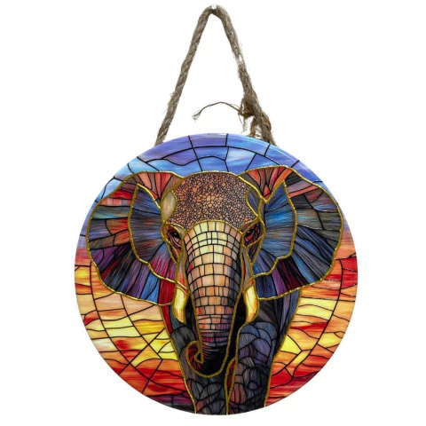 Mandala De Porcelana - Elefante 3