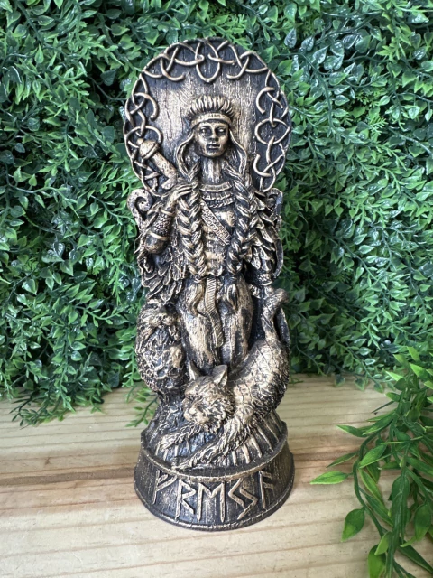 Imagem Deusa Freya - Bronze