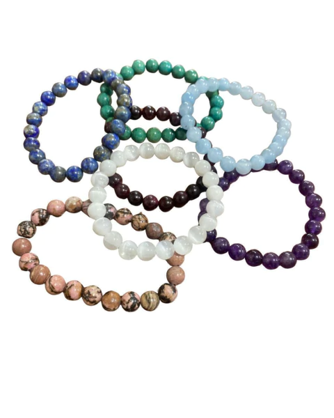 Pulseira de Pedra Rolada Natural - Especial