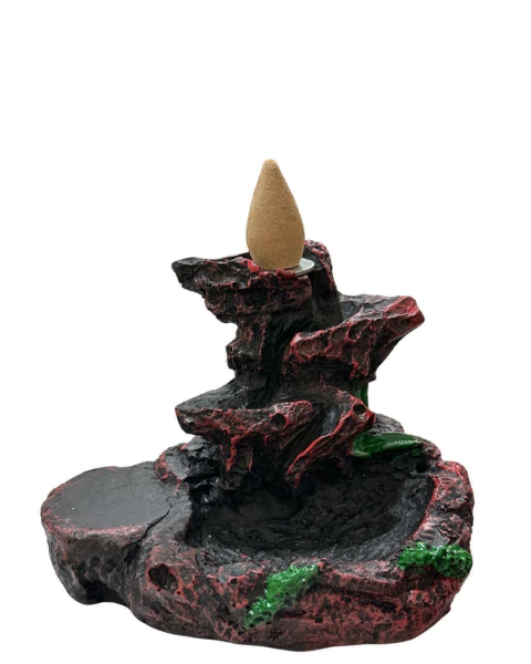 Incensário Cascata Montanha 9cm