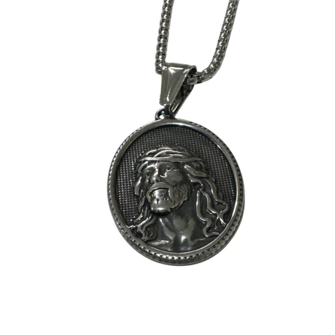 Colar Aço Inox Jesus