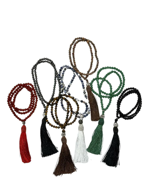 Japamala 108 Contas Pedras Naturais