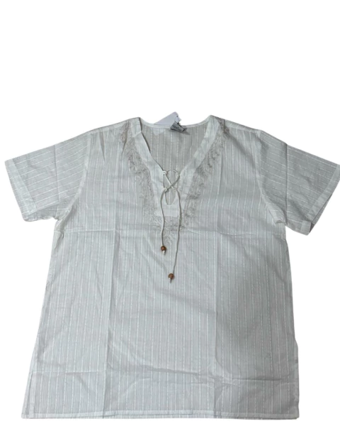 Bata Masculina Branca