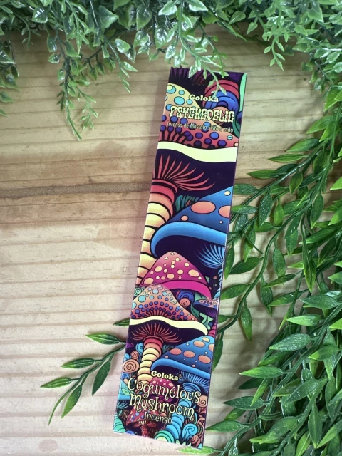 Incenso Goloka Psychedelic - Cogumelos