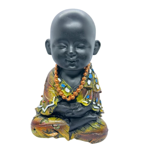 Buda Resina Colorido 2 - 15cm