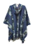 Poncho Peruano Andino - Azul - comprar online