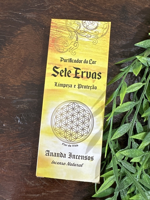 Incenso Ananda - Sete Ervas