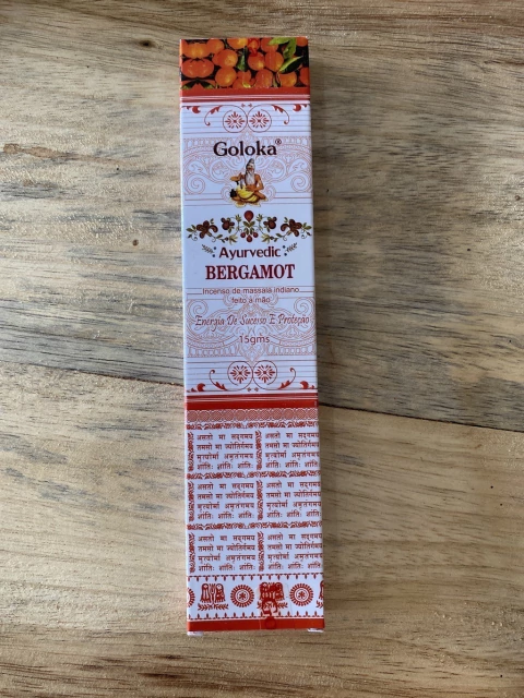 Incenso Goloka Ayurvedic Bergamot