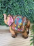 Elefante Indiano Madeira - Colorido - Poder Ancestral Esotéricos