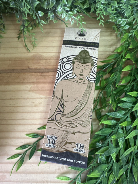 Incenso Vila Zen Palo Santo Com Sândalo