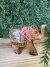 Elefante Indiano Madeira - Colorido
