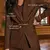 blazer acinturado feminino