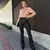 calça preta feminina