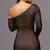 vestido preto colado