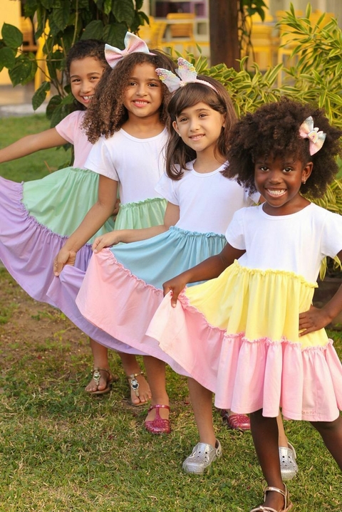 Vestido 3 Marias - Malha 100% algodão - comprar online