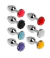 Plug de Acero Flower Medium - tienda online