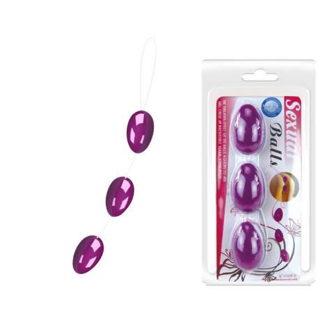 Bolas Vaginales triples Orgasmic Balls - comprar online