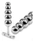 Dilatador Anal De Acero Con Esferas Unisex - comprar online