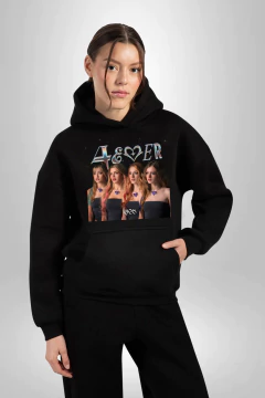Kaos - Buzo Canguro Algodón Unisex - K4os 4ever Kpop Hip Hop
