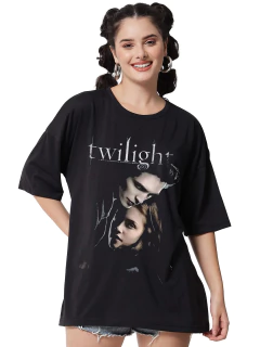 Twilight - Remera Oversize Unisex - Cullen Bella Y2k Goth
