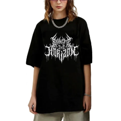 Bring Me the Horizon- Remera overize Algodon unisex - Rock 90s indie goth