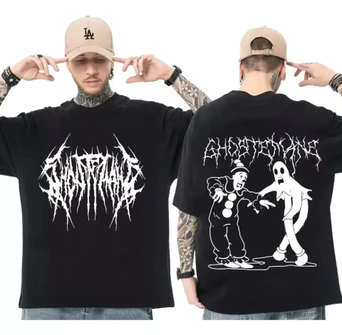 Ghostemane Koko & Ghoste Remera Oversize - Hip Hop - Trap