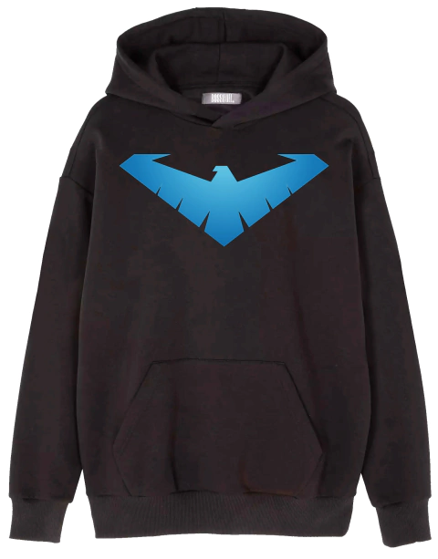 Nightwing Buzo Canguro Unisex Batman Robin Titans Comic