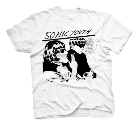 Sonic Youth - Remera Algodon Unisex - Goo Indie Aesthetic