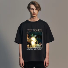 Deftones - Remera Unisex Oversize - Saturday Night Wrist 90s