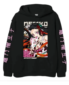 Nezuko Kamado - Demon Slayer - Buzo Canguro - Kimetsu Manga