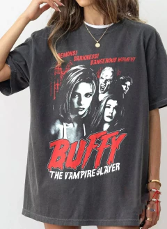 Buffy The Vampire Slayer- Remera Oversize Unisex - Y2k Retro