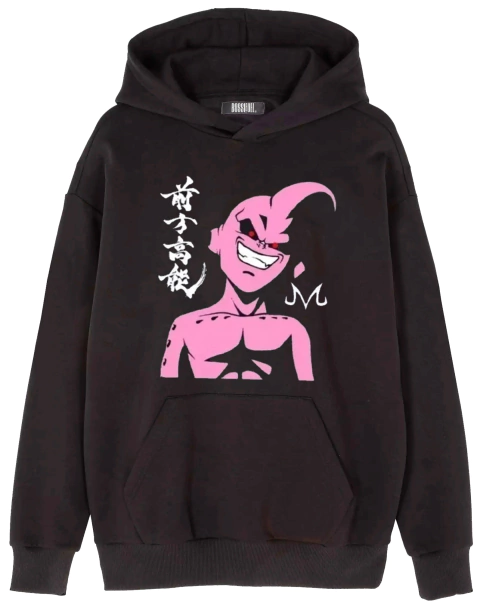 Majin Boo Hoodie Buzo Unisex Dragon Ball Anime Aesthetic
