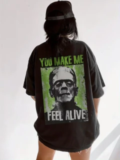 You Make Me Feel - Remera Oversize Unisex - Bosslevel Y2k