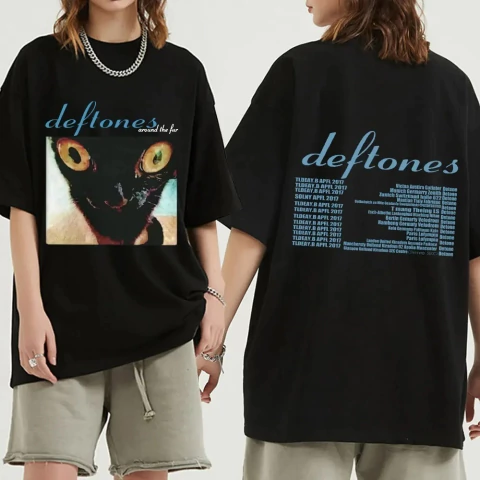Deftones - Remera Unisex Oversize - Gotico Retro 90s