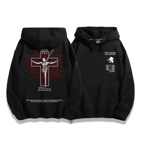 Evangelion - Buzo Canguro Unisex - Eva Anime Manga Lilith