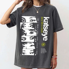 Katseye Gnarly - Remera Oversize Unisex - Pop Hip Hop Rap