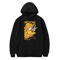 Zenitsu Agatsuma - Buzo Canguro Unisex - Demon Slayer Anime