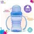 COPO LOLLY CLEAN C/BICO SILICONE 150ML AZUL - Mania de Fraldas e Cia