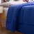 ACOLCHADO ORO LISO FULL AZUL - comprar online
