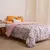 ACOLCHADO ORO ESTAMPADO FULL PAJARITO -CASABLANCA