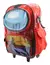 Mochila Among Us 18 Carrito Escolar Infantil Lic. Ofi Cresko Color Rojo - Mundo Moda