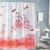 CORTINA DE BAÑO ESTAMPADO DIGITAL FLAMENCO PREMIUM QUALITY - CRD537.35